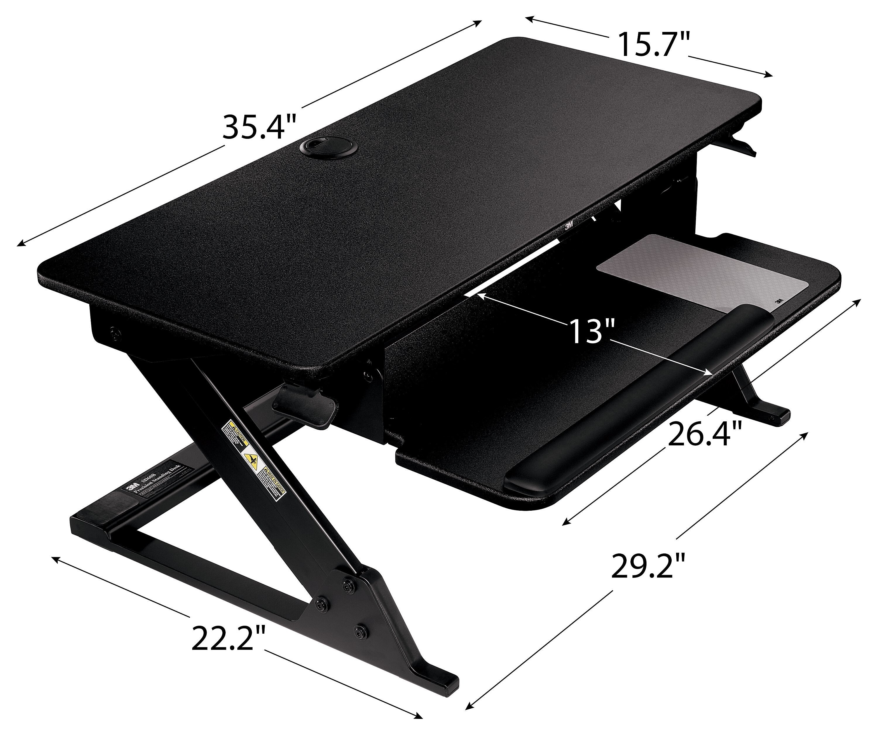 3M Precision Standing Desk 35