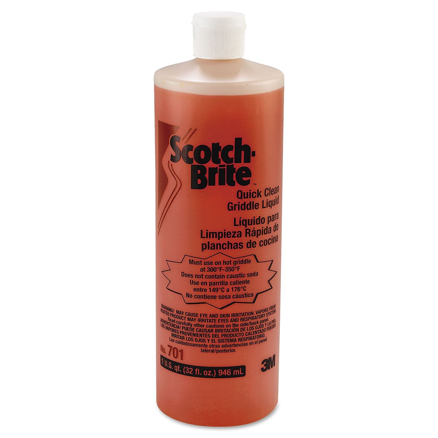3M, Scotch-Brite, 1 Quart Quick Clean Griddle Liquid