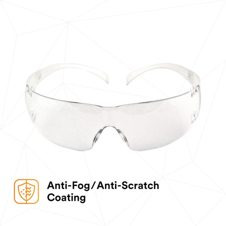 3M SecureFit Protective Eyewear, Clear Lens