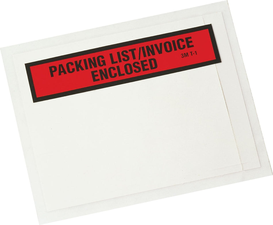 3M™ Top Print Packing List Envelope, 4.5" x 5.5", 1000/Case