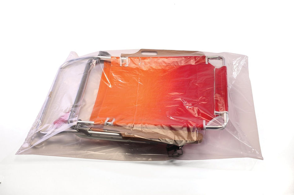 4" x 16" Layflat Poly Bags, 1.5 Mil, Clear, 1000/Carton