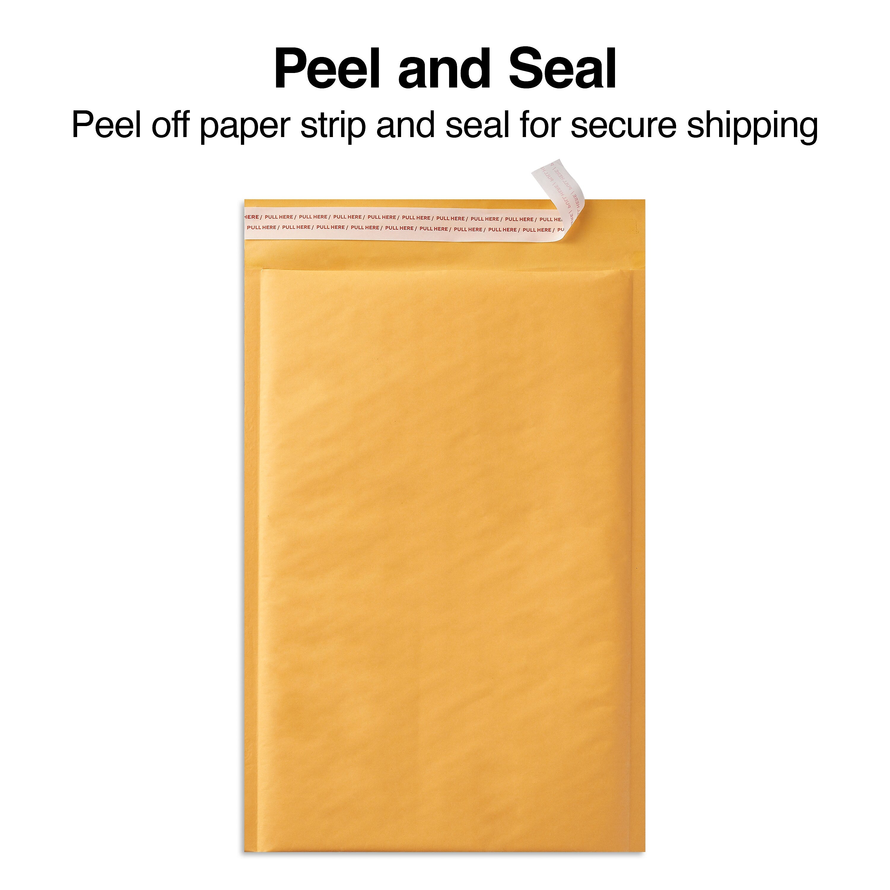 4.63" x 6.75" Self-Sealing Bubble Mailer, #000, 25/Carton