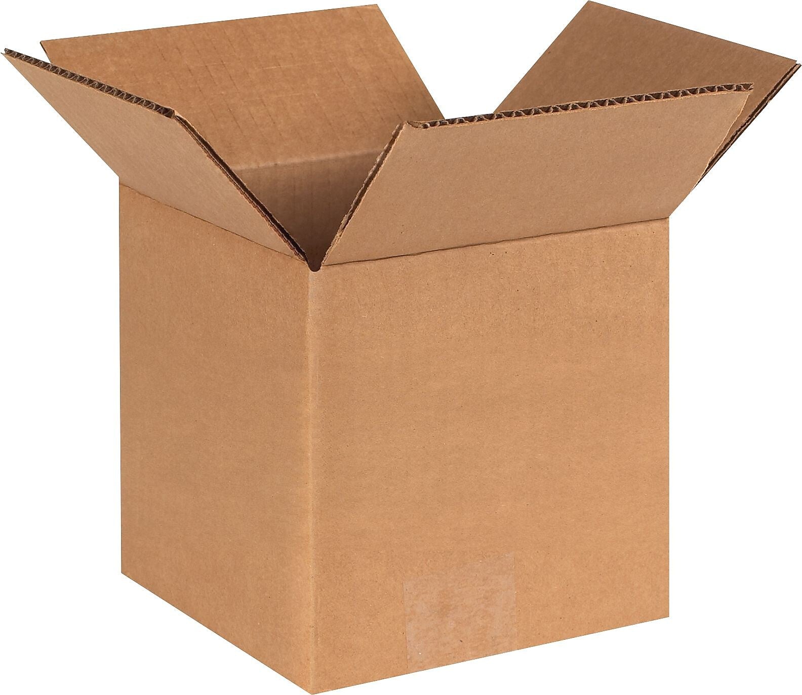 6" x 6" x 6" Shipping Boxes, Brown, 25/Bundle