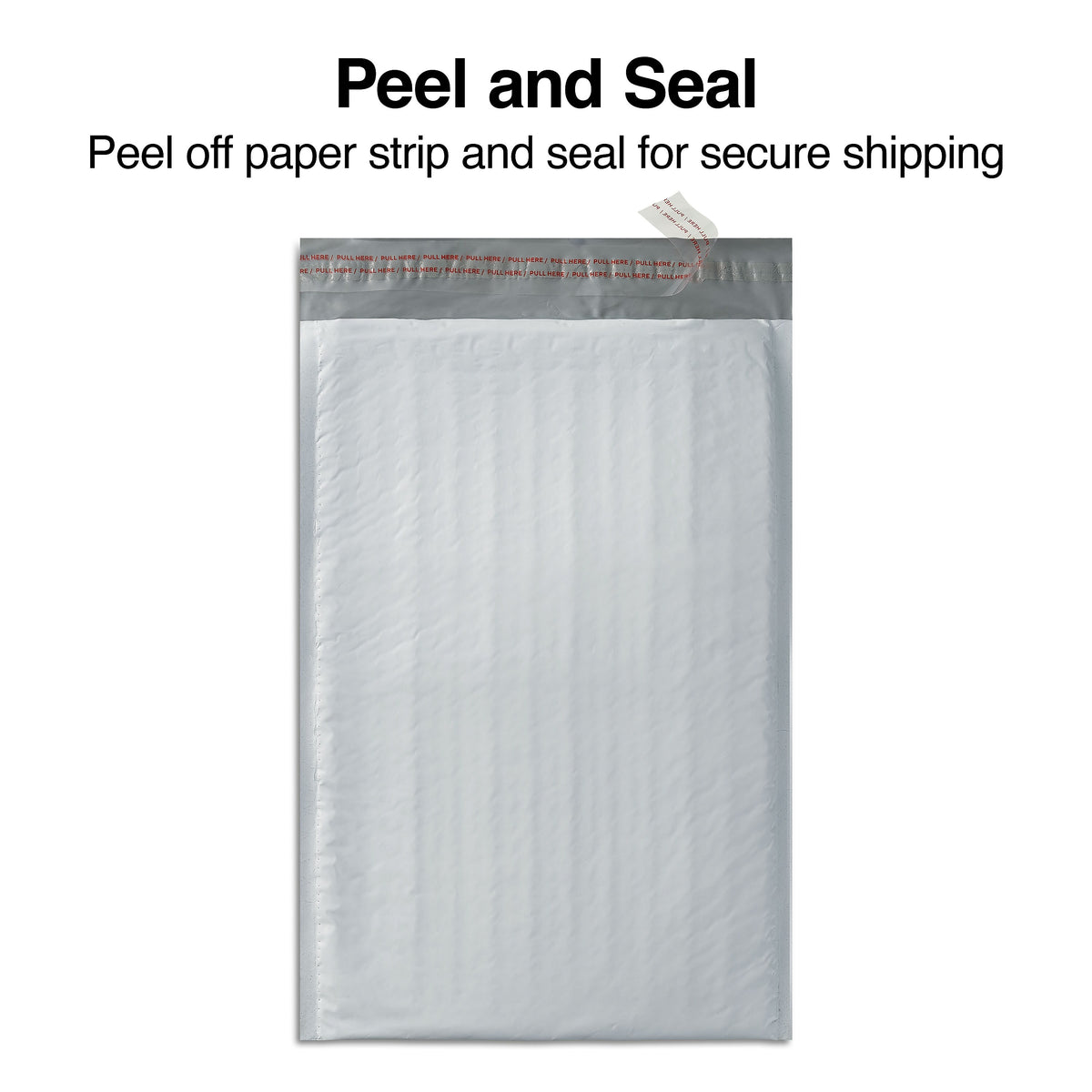 6.75" x 9" Peel & Seal Bubble Mailer, #0, 8/Pack