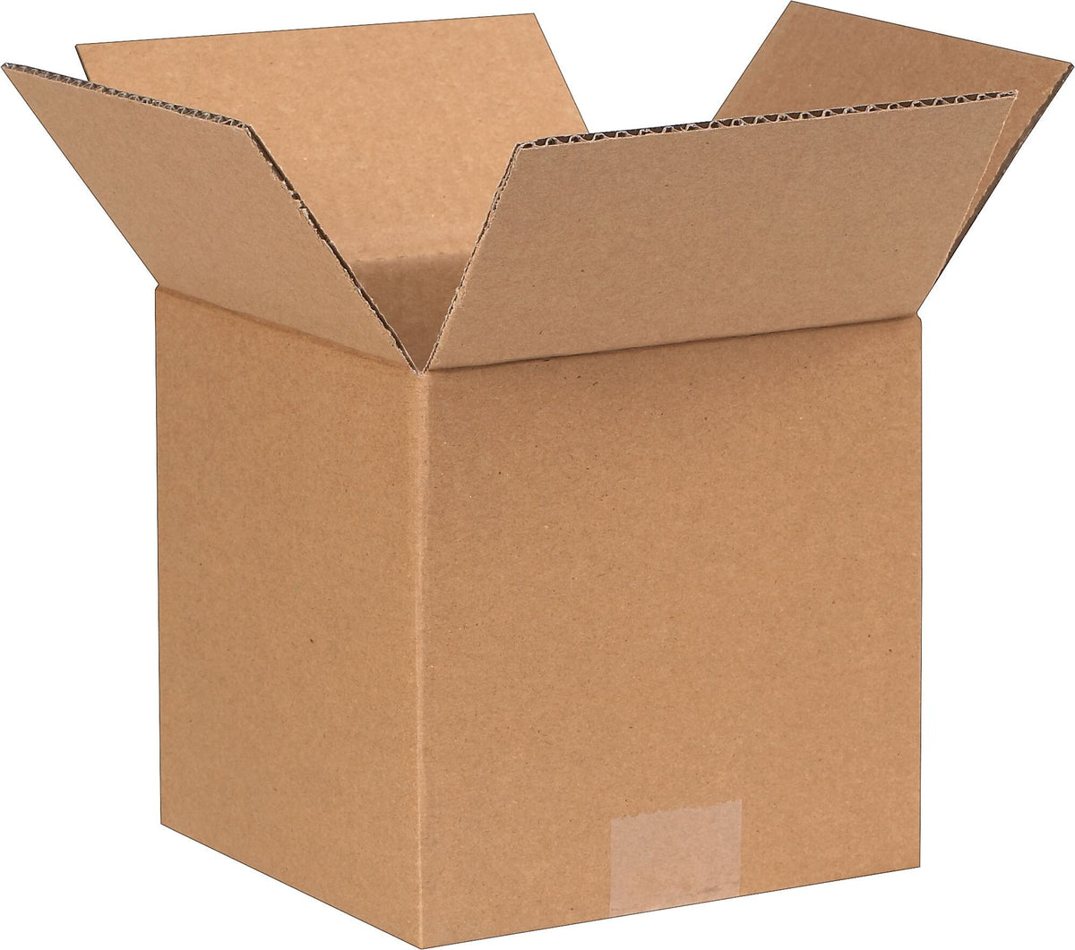 7" x 7" x 04" Corrugated Kraft Boxes, 25/Bundle