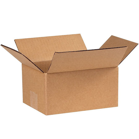 753 Brown 3" x 7" Corrugated Boxes, 25/Bundle