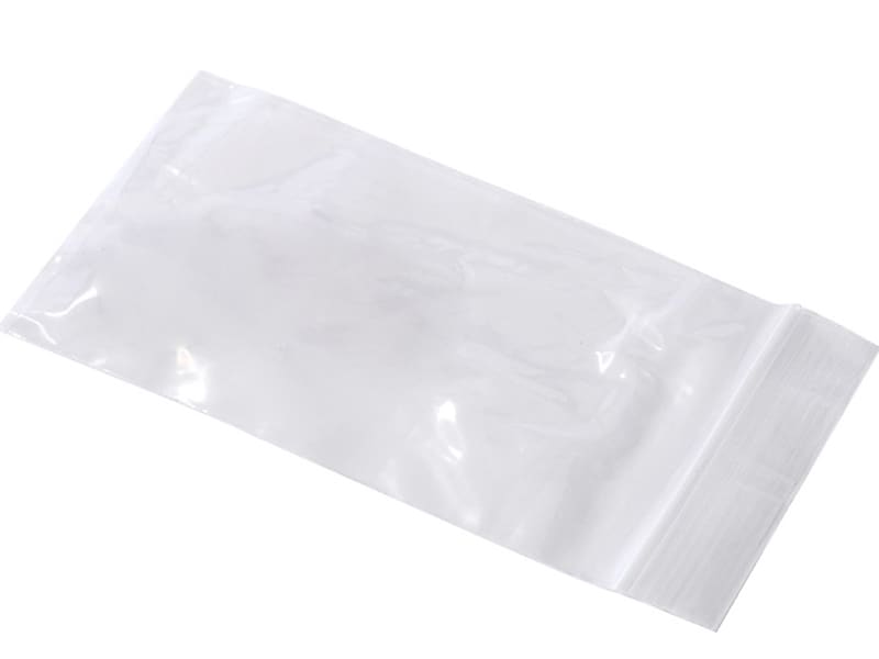 8" x 10" Reclosable Poly Bags, 6 Mil, Clear, 500/Carton