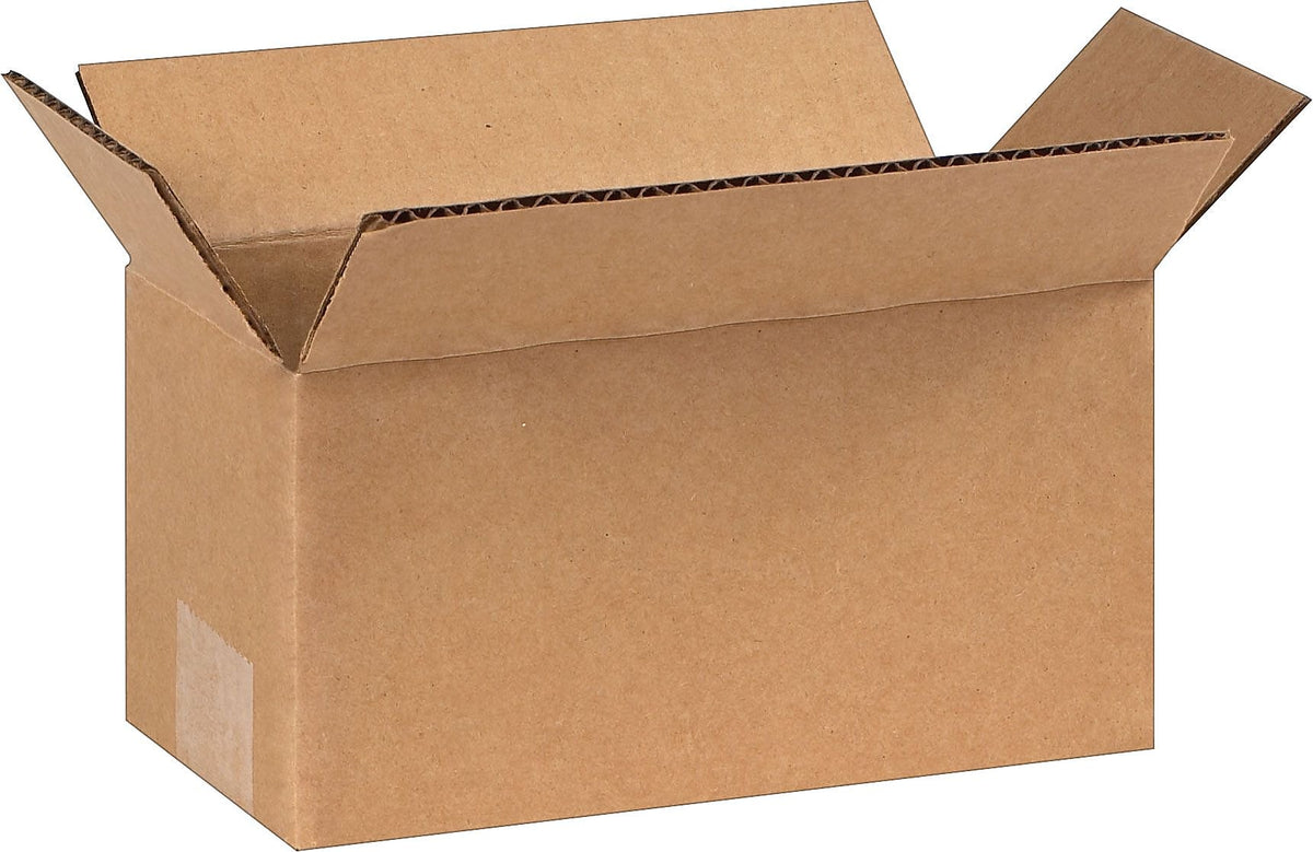 8" x 4" x 4" Corrugated Kraft Boxes, 25/Bundle