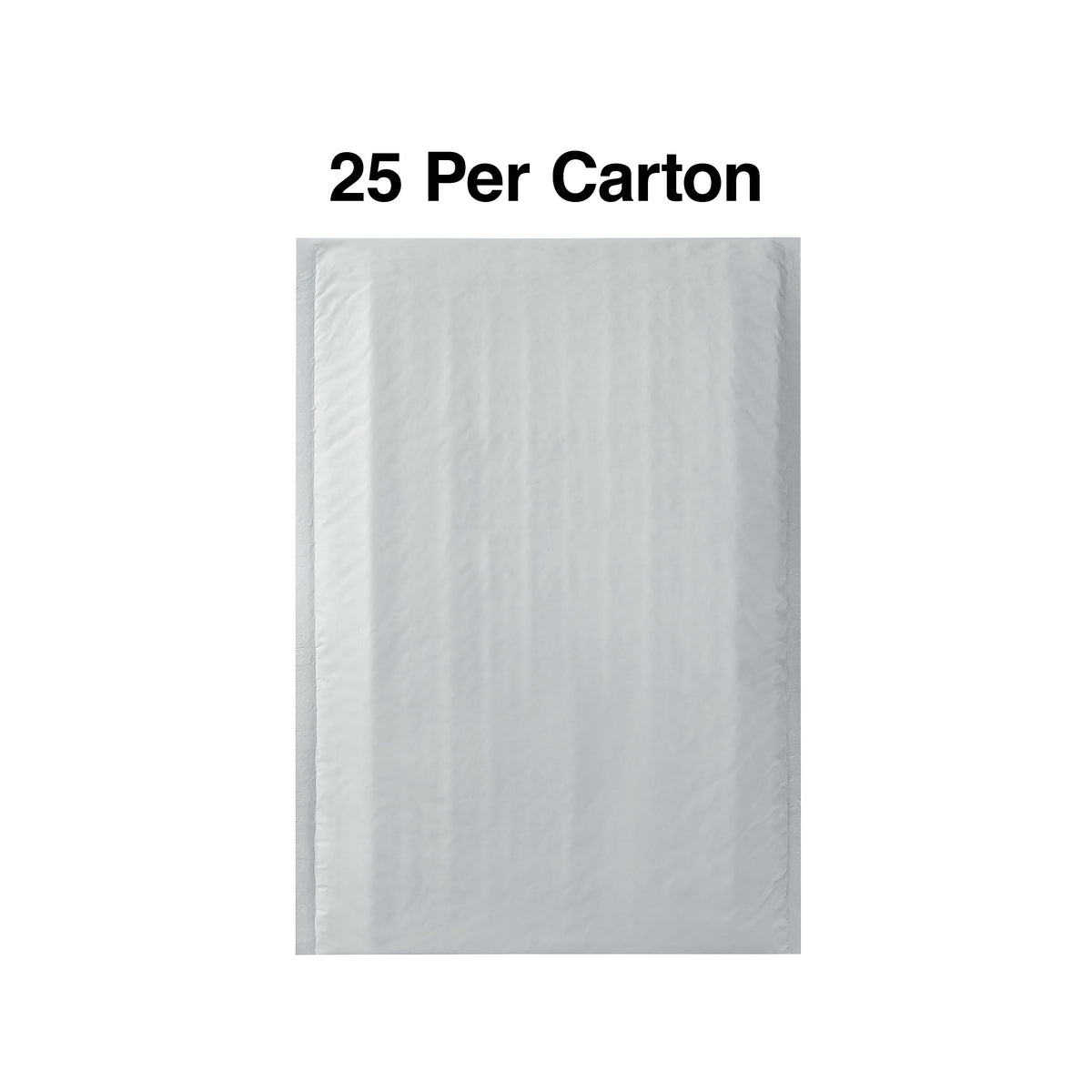 8.5"W x 11"L Self-Sealing Bubble Mailer, #2, 25/Carton