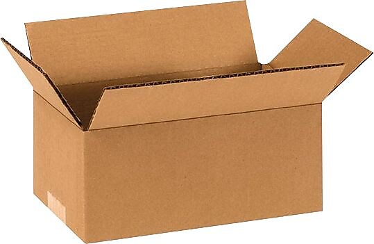 9" x 5" x 4" Shipping Boxes, 32 ECT, Brown, 1800/Pallet