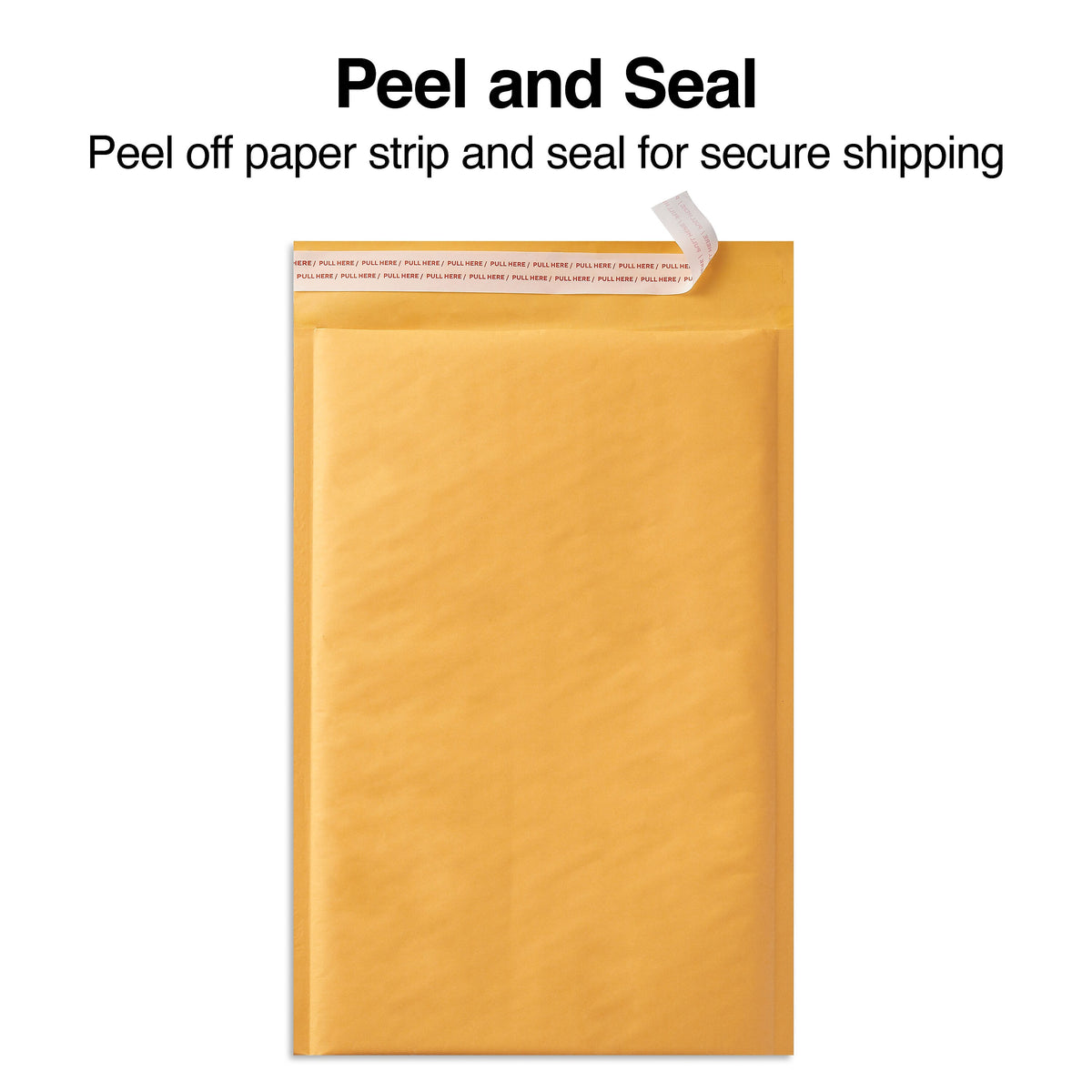 9.13" x 13.25" Self-Sealing Bubble Mailer, #3, 25/Carton