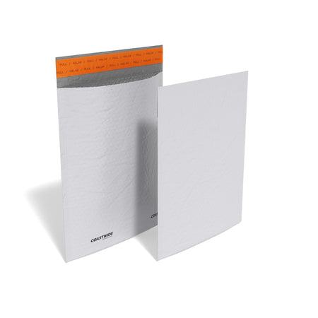 9.25 x 11 Self-Sealing Bubble Mailer, #2, White, 100/Carton