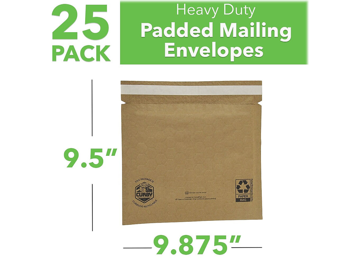 9.88" x 9.5" Self-Sealing Mailer, #2, 30/Carton