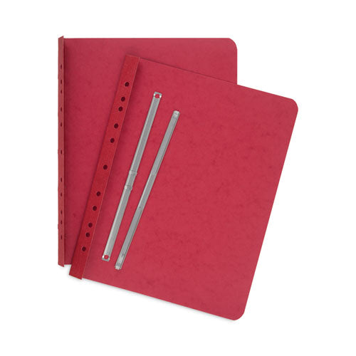 Pressboard Report Cover With Tyvek Reinforced Hinge, Two-piece Prong Fastener, 3