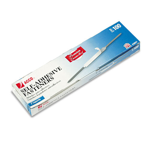 Premium Self-adhesive Two-prong Paper Fastener Bases, 2