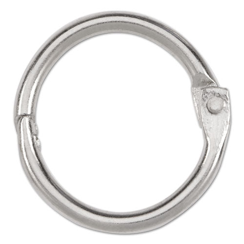 Metal Book Rings, 0.75