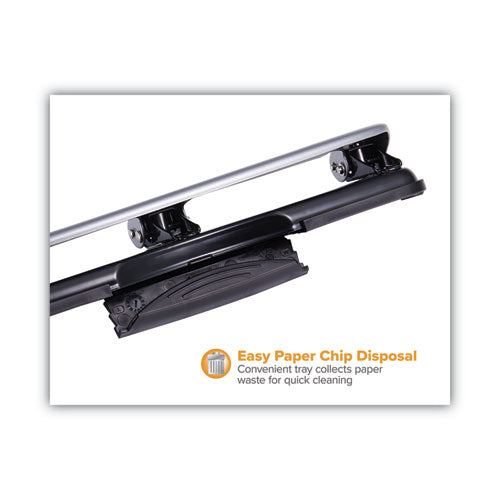 12-sheet Ez Squeeze Three-hole Punch, 9/32