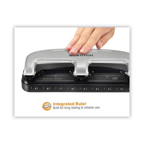 20-sheet Ez Squeeze Three-hole Punch, 9/32