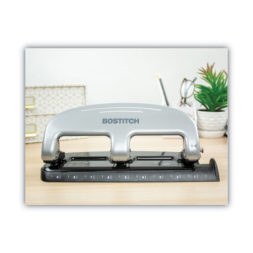 20-sheet Ez Squeeze Three-hole Punch, 9/32