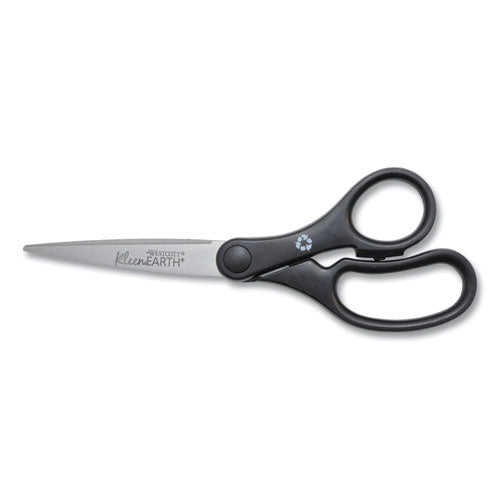 Kleenearth Basic Plastic Handle Scissors, 7