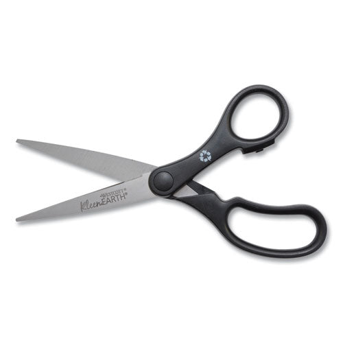 Kleenearth Basic Plastic Handle Scissors, 7