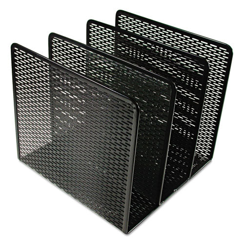 Urban Collection Punched Metal File Sorter, 3 Sections, Letter Size Files, 8