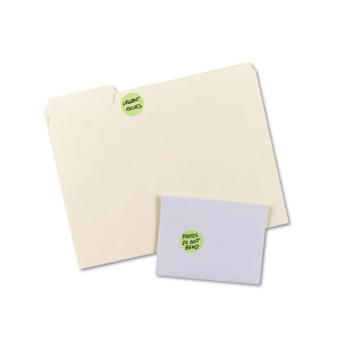 Printable Self-adhesive Removable Color-coding Labels, 1.25