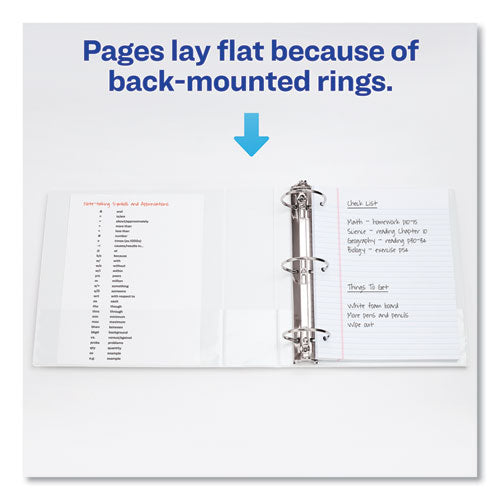 Economy View Binder With Round Rings , 3 Rings, 1