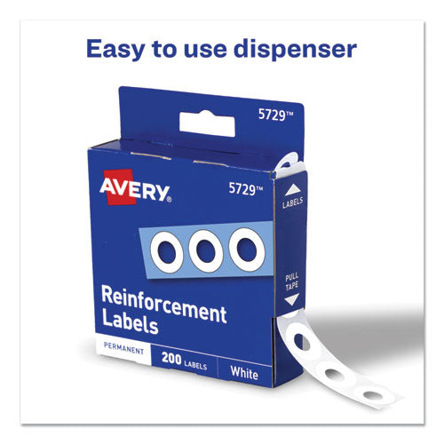 Dispenser Pack Hole Reinforcements, 0.25