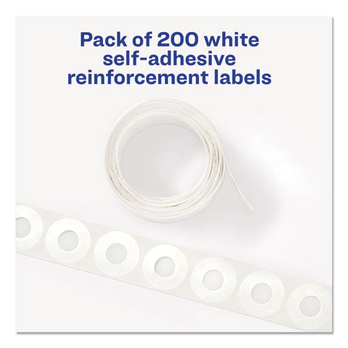 Dispenser Pack Hole Reinforcements, 0.25