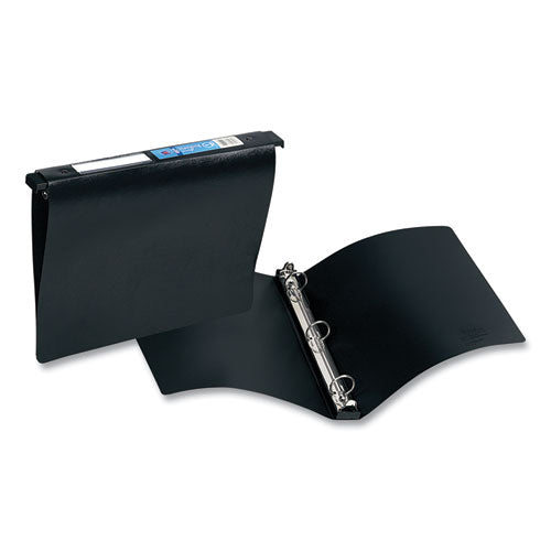 Hanging Storage Flexible Non-view Binder With Round Rings, 3 Rings, 1