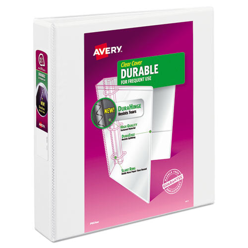 Durable View Binder With Durahinge And Slant Rings, 3 Rings, 1.5