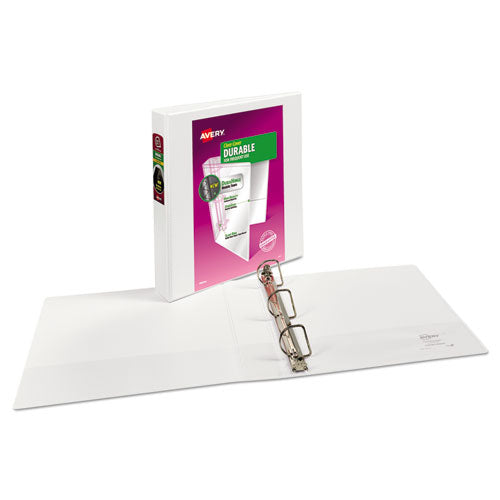 Durable View Binder With Durahinge And Slant Rings, 3 Rings, 1.5