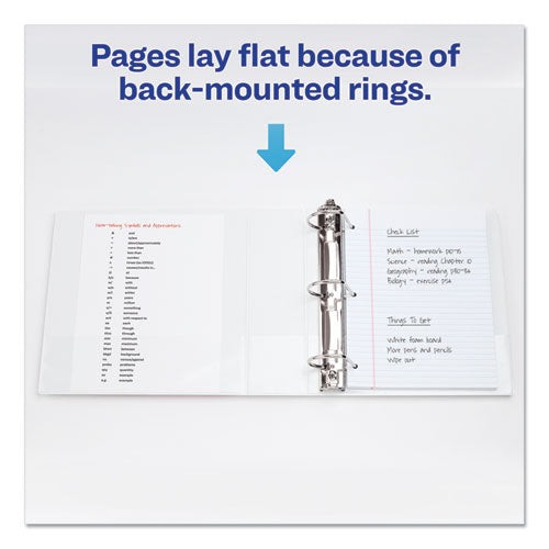 Durable View Binder With Durahinge And Slant Rings, 3 Rings, 3