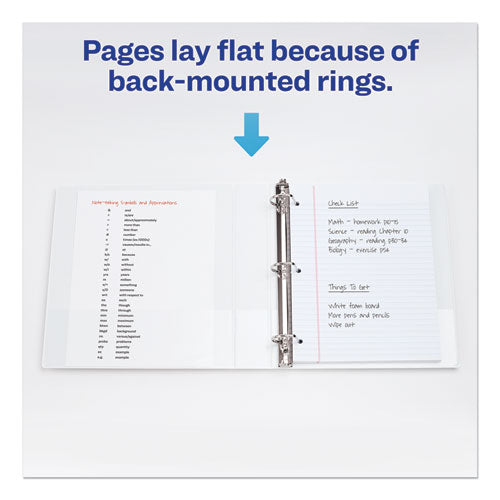 Durable View Binder With Durahinge And Slant Rings, 3 Rings, 3