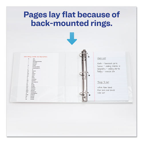 Durable View Binder With Durahinge And Slant Rings, 3 Rings, 2