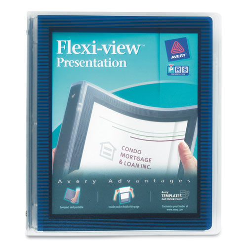 Flexi-view Binder With Round Rings, 3 Rings, 1