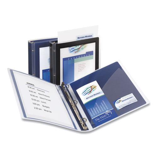 Flexi-view Binder With Round Rings, 3 Rings, 1