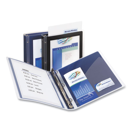 Flexi-view Binder With Round Rings, 3 Rings, 1