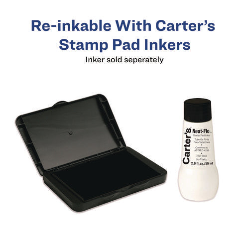 Pre-inked Foam Stamp Pad, 4.25