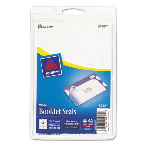 Printable Mailing Seals, 1.5