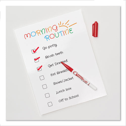 Clear Self-adhesive Laminating Sheets, 3 Mil, 9