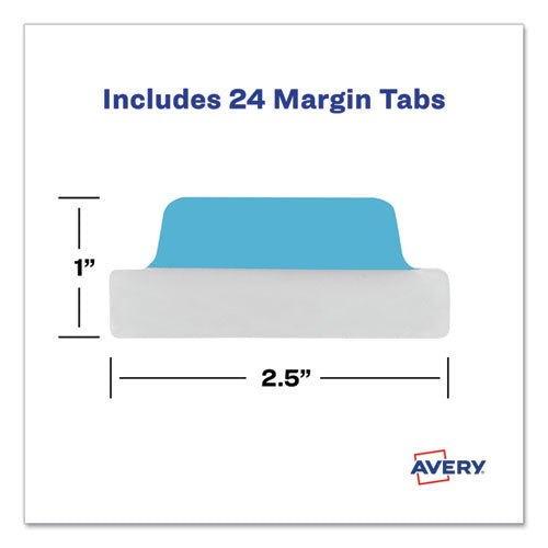 Ultra Tabs Repositionable Tabs, Margin Tabs: 2.5