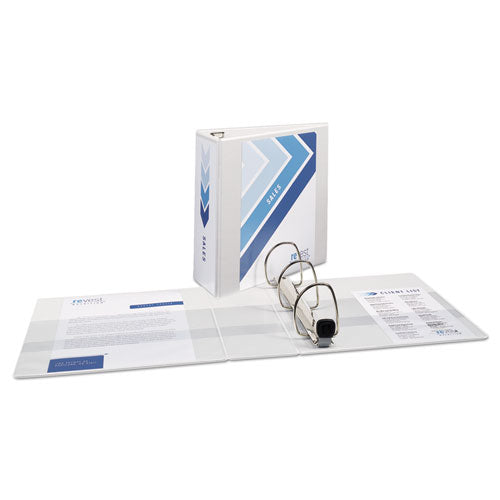 Heavy-duty View Binder With Durahinge And Locking One Touch Ezd Rings, 3 Rings, 4