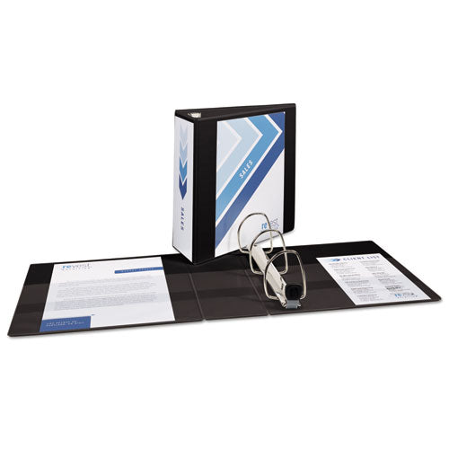 Heavy-duty View Binder With Durahinge And Locking One Touch Ezd Rings, 3 Rings, 4