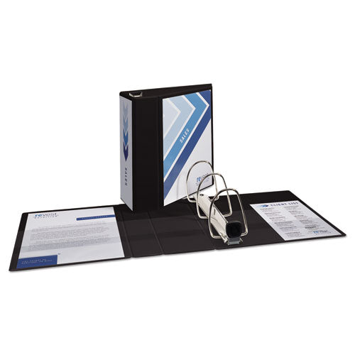 Heavy-duty View Binder With Durahinge And Locking One Touch Ezd Rings, 3 Rings, 5
