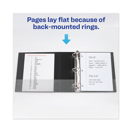 Heavy-duty View Binder With Durahinge And Locking One Touch Ezd Rings, 3 Rings, 3