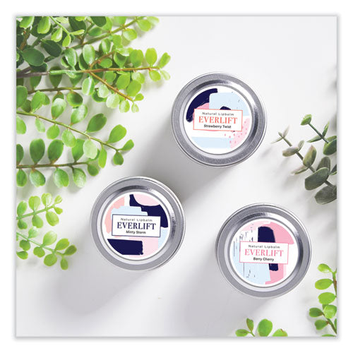 Vibrant Inkjet Color-print Labels W/ Sure Feed, 1.5