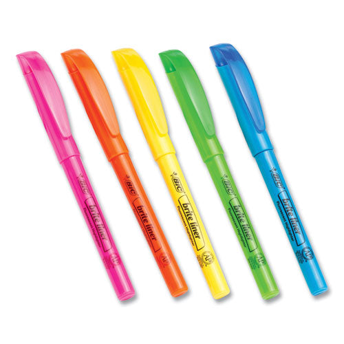 Brite Liner Highlighter Value Pack, Assorted Ink Colors, Chisel Tip, Assorted Barrel Colors, 24/set