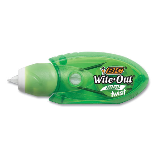 Wite-out Mini Twist Correction Tape, Non-refillable, Blue/fuchsia Applicators 0.2